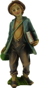 (K943-11) Wędrowiec z książką, do figur o wys. 11cm