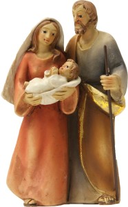 (K242-2) Św. Rodzina nowoczesna- 7cm wysoka