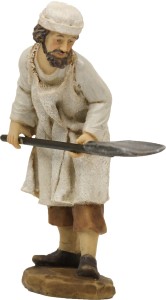 (K961-9) Piekarz z łopatą do chleba, do figur o wys. 9cm