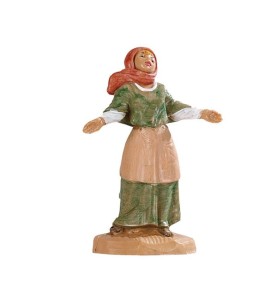 (6,5/39) Dziewczyna śpiewająca – do figur o wys. 6,5cm