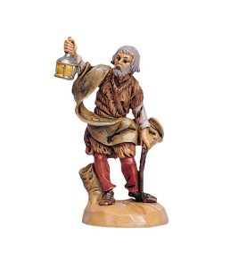 (6,5/15) Staruszek z latarnią- do figur o wys. 6,5cm