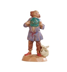 (6,5/18) Gospodarz trzyma kapelusz- do figur o wys. 6,5cm