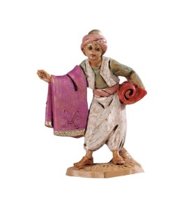 (6,5/40) Sprzedawca dywanów – do figur o wys. 6,5cm