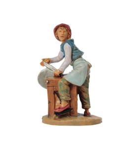 (6,5/73) Pracownik przy szlifierce – do figur o wys. 6,5cm