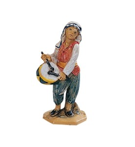 (6,5/537) Chłopak z bębnami – do figur o wys. 6,5cm
