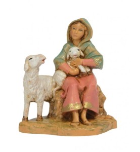 (9,5/845) Pasterka z owcami – do figur o wys. 9,5cm