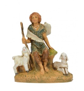 (9,5/849) Owczarz z owcami – do figur o wys. 9,5cm