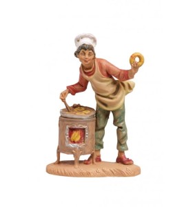 (10/220) Piekarz piecze oponki FONTANINI do figur o wys. 10cm