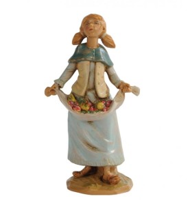 (12/115) Dziewczyna z owocami – do figur o wys. 12cm
