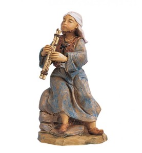 (12/116) Muzykant z fletnią – do figur o wys. 12cm