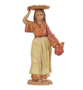 (12/118) Gospodyni z talerzem i dzbankiem – do figur o wys. 12cm