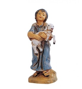 (12/121) Dziecko z barankiem – do figur o wys. 12cm