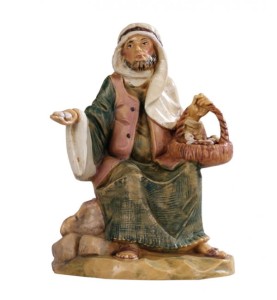 (12/129) Sprzedawca jajek – do figur o wys. 12cm