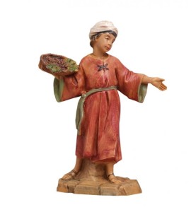 (12/133) Chłopiec z winogronami – do figur o wys. 12cm