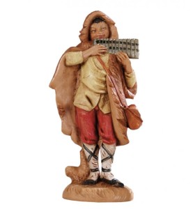 (12/143) Muzykant z fletnią pana – do figur o wys. 12cm