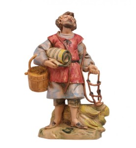 (12/155) Gospodarz z ogłowiem i dywanem – do figur o wys. 12cm