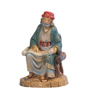 (12/167) Skryba siedzący – do figur o wys. 12cm