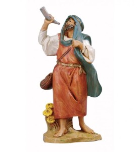 (12/139) Pasterz z rogiem – do figur o wys. 12cm