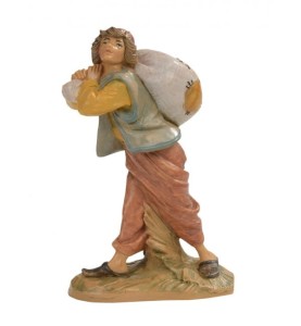 (12/191) Chłopak noszący worek- do figur o wys. 12cm