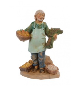 (12/233) Sprzedawca na bazarze – do figur o wys. 12cm