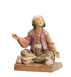 (12/241) Chłopak ze ziarnami – do figur o wys. 12cm