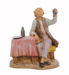 (12/255) Gospodarz przy stole – do figur o wys. 12cm