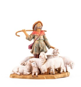 (12/259C) Pasterz i stada owiec – do figur o wys. 12cm