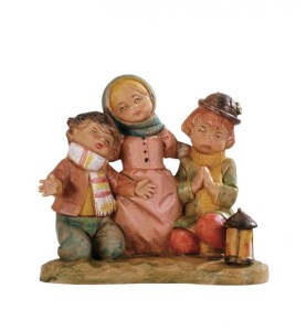 (12/265) Dzieci klęczące – do figur o wys. 12cm