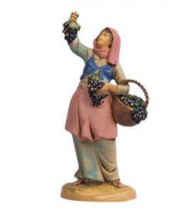 (12/278) Sprzedawca owoców – do figur o wys. 12cm