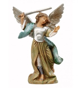 (12/1088) Anioł 'Św. Michał' – do figur o wys. 12cm