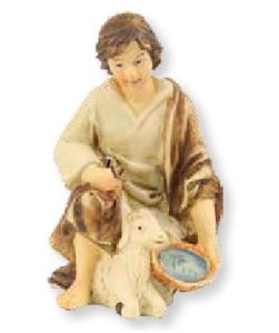 (K134-5) Pasterz, klęczący, do figur o wys. 10cm