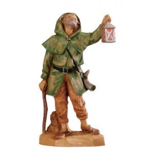 (12/128) Wędrowiec z latarką – do figur o wys. 12cm
