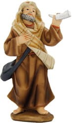 (K183-61) Wędrowiec z rogiem, do figur o wys. 11cm