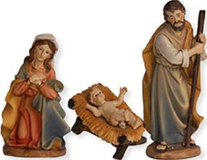 (K185-01) Św. Rodzina do Szopki "Szopka Markus", do figur o wys. 40cm
