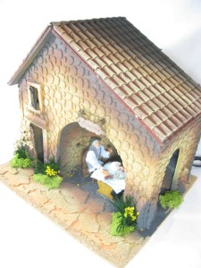 (46/221) Restauracja z gośćmi, figury ruchome, 220V