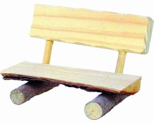 (Z043) Ławka alpejska, 5,5cm wysoka