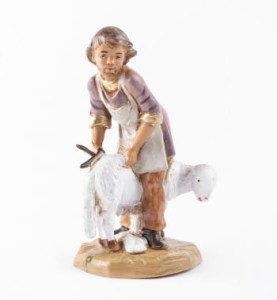 (12/704) Strzyżenie owiec – do figur o wys. 12cm