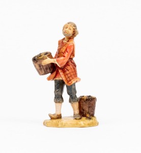 (12/701) Sprzedawca z winogronami – do figur o wys. 12cm