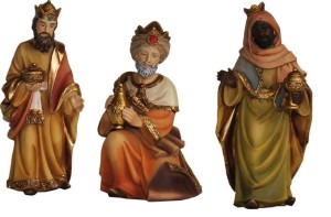 (K188-02) Trzej Królowie do Szopki "Szopka Markus", 13cm