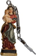 (M010-4) Breloczek "Madonna z Dzieciątkiem"