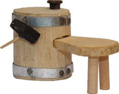 (Z1500) Stojak szewca 3,5cm wysoki