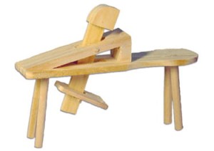 (Z049-5) Ławka dla rzeźbiarza, 6cm długa