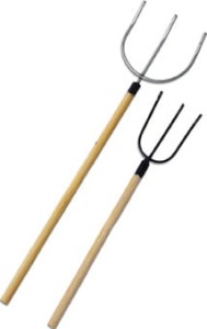 (Z102) Widły do siana- 12,0cm długie, do figur o wys. 9-14cm