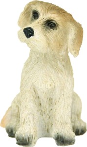 (T924) Pies siedzący, do figur o wys. 9-14cm