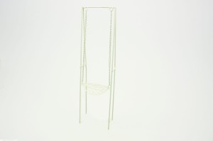 (G1043-1) Bujawka, biała - 14,0cm wysoka