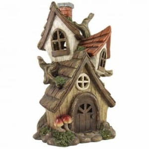 (G2002) Duży domek na drzewie- 30,5cm wysoki