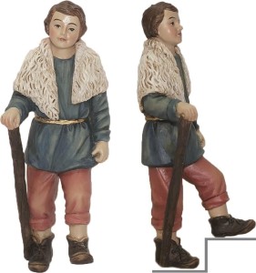 (K976-11) Chłop wchodzący na schody, do figur o wys. 11cm