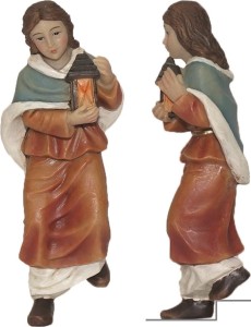 (K978-9) Kobieta schodząca ze schodów, do figur o wys. 9cm