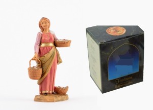 (12/138) Dziewka z koszykami - do figur o wys. 12cm FIGURA LIMITOWANA 2018