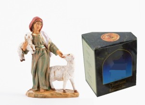 (12/242) Dziewczyna z owcami - do figur o wys. 12cm FIGURA LIMITOWANA 2003